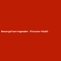 Besorgniserregender Viscose-Stuhl