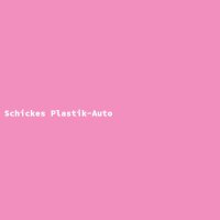 Schickes Plastik-Auto