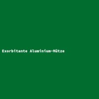 Exorbitante Aluminium-Mütze