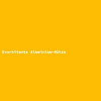 Exorbitante Aluminium-Mütze