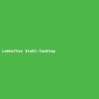 Lebhaftes Stahl-Tanktop