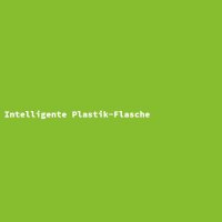 Intelligente Plastik-Flasche