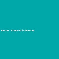 Harter Eisen-Briefkasten