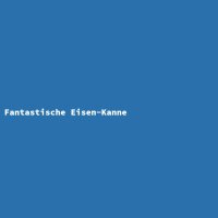 Fantastische Eisen-Kanne
