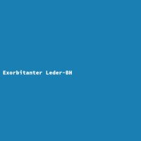 Exorbitanter Leder-BH